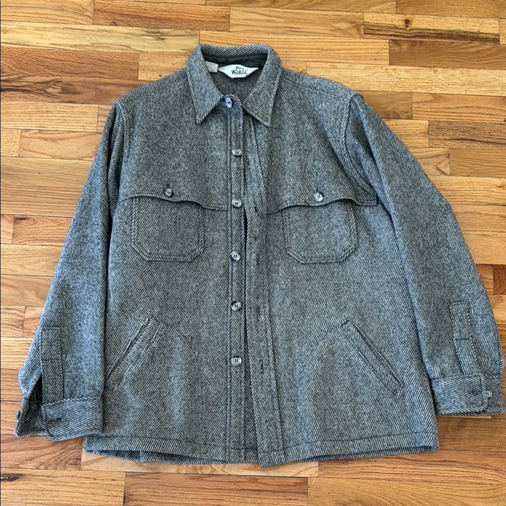 VINTAGE Woolrich overcoat